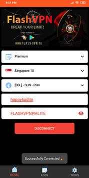 FlashVPN PH Lite screenshot 4