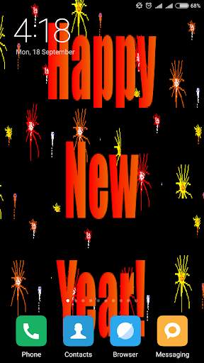 New Year 2020 Live Wallpaper screenshot 3