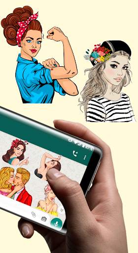 Wastickerapps sexual sexy girls stickers screenshot 5