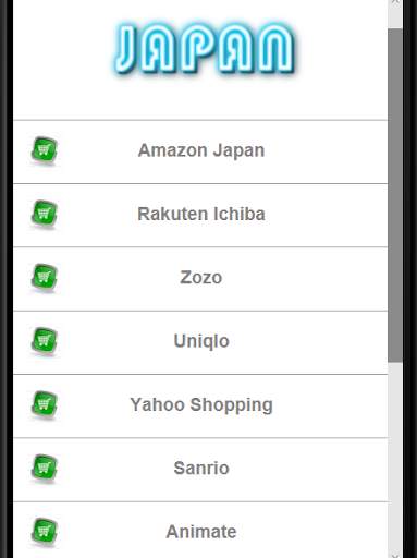 Japan Online Shopping Sites screenshot 2