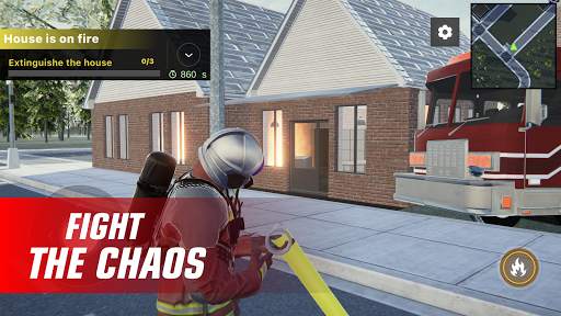 Firefighter Squad Simulator स्क्रीनशॉट 4