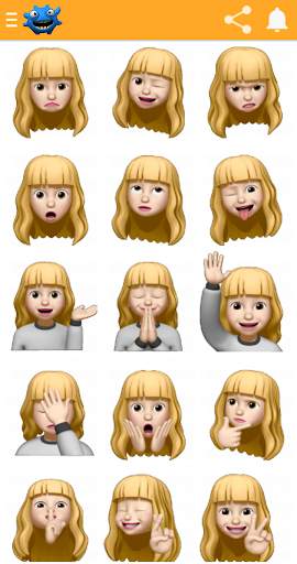 Emojis Sticker 3D Para Whatsapp 2021 screenshot 5