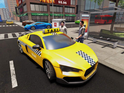 City Taxi Driving Simulator - Free Taxi Games 2021 screenshot 13