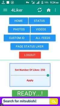 4LIKER screenshot 1