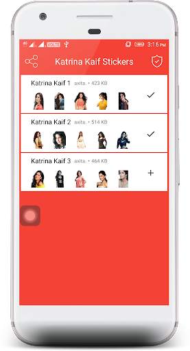 Katrina Kaif Stickers 4 WhatsApp screenshot 1