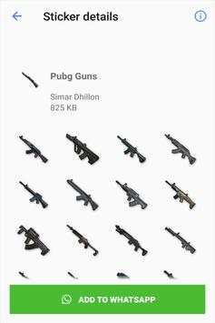 Pubg Stickers screenshot 1