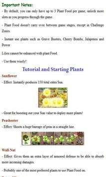 Guide for Plant Vs Zombies 2 screenshot 2