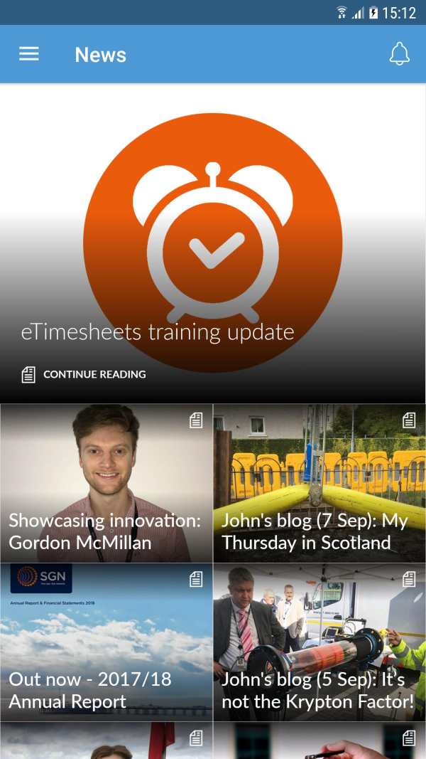 SGNapp screenshot 1
