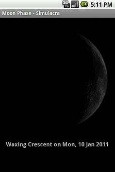 Moon Phase screenshot 1