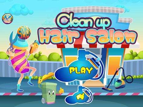 Hair salon cleaning games screenshot 1