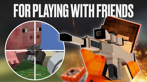 Guns Mod Minecraft MCPE screenshot 2