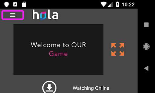 HOLA screenshot 2