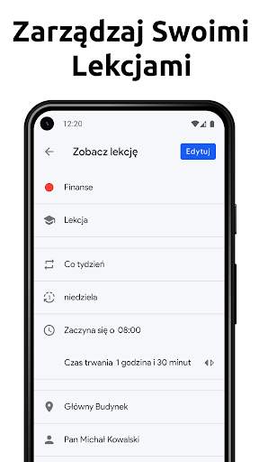 Planer Szkolny - Plan Lekcji screenshot 5