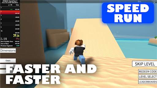 Speed run for roblox screenshot 2