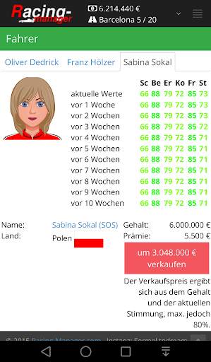 Racing Manager screenshot 7