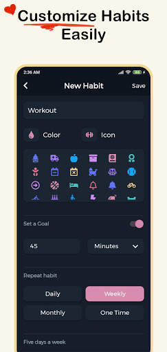 Habit360 Habit Tracker & To-do screenshot 2