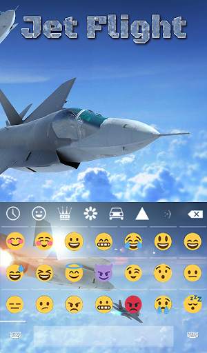 Jet Flight Animated Keyboard   Live Wallpaper screenshot 4
