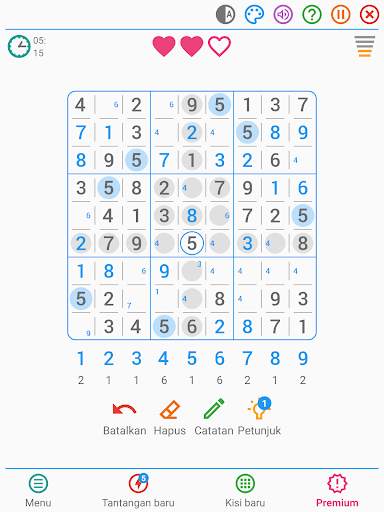 Sudoku perkalian: teka-teki screenshot 21