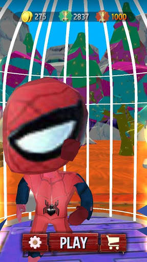 Spiderman Running Game screenshot 2