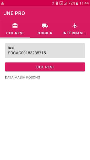 CEK PAKET RESI JNT, POS, SICEPAT screenshot 1