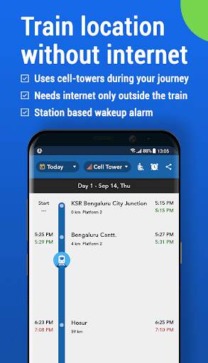 IRCTC Train Status Tracker screenshot 1