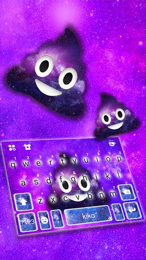 Neues Galaxy Poop Tastatur thema स्क्रीनशॉट 1