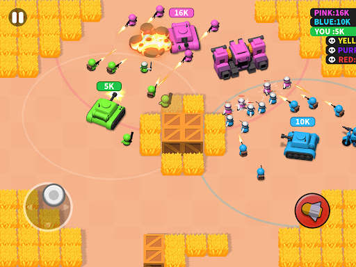 Tank Squad Battle-Warfare King screenshot 10