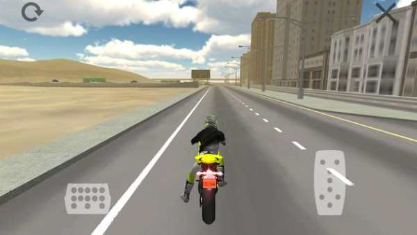 Extreme Motorbike Simulator 3D screenshot 1