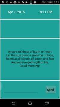 Good Morning SMS  Messenger screenshot 4