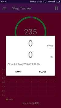 Step Tracker Live Offline Health and Fitness App screenshot 5