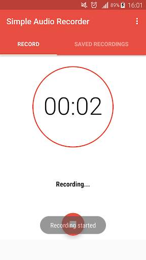 Simple Audio Recorder screenshot 2