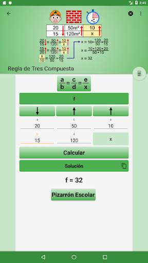 Fórmulas Matemáticas screenshot 14