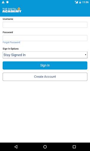 The Digital Academy Mobile App screenshot 1