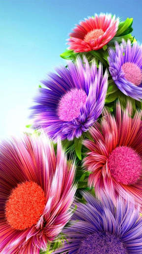3D Flower Wallpaper screenshot 8