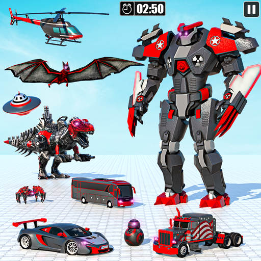 Dino Robot Transform Car Games 1.0.30