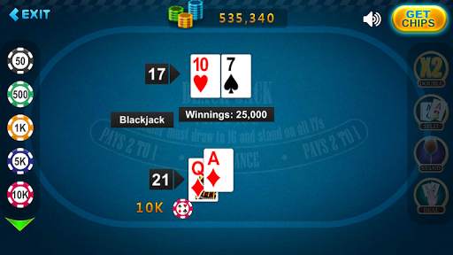 BlackJack 21 Offline screenshot 5