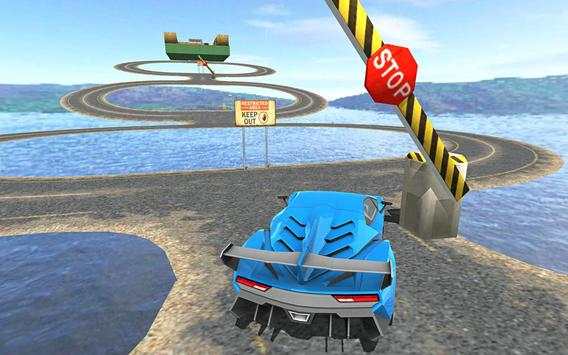 Impossible Sky Tracks : Car Driving Simulator screenshot 2