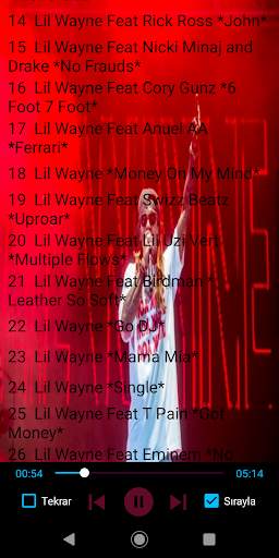 Lil Wayne 35 Best Songs Offline screenshot 2