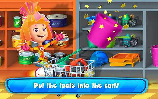 The Fixies: Supermarket Games! screenshot 4