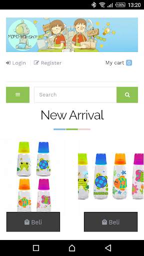 Momo Baby Shop - Belanja Kebutuhan Bayi & Anak screenshot 1