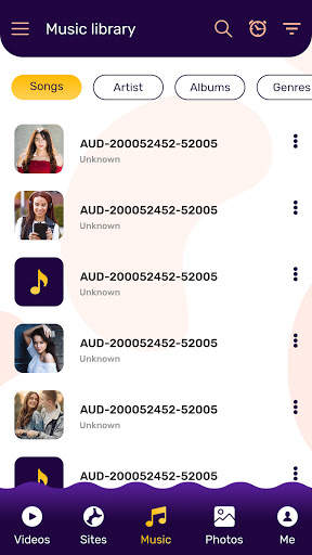 SAX Video Player - All Format HD Video screenshot 1
