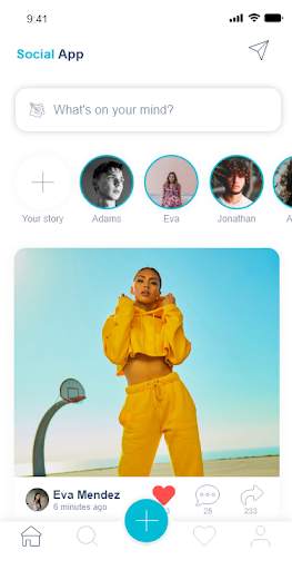 Social App screenshot 1