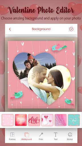 Valentine's Day Photo Editor screenshot 2