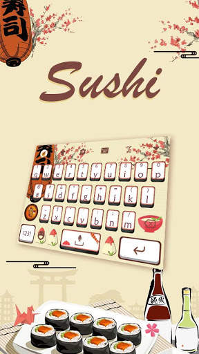 Sushi Keyboard Theme screenshot 4