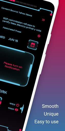 Neo Launcher Hyperion Scifi screenshot 2