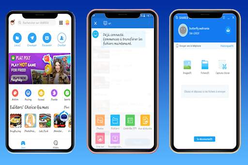 SHAREit - File Transfer & Share Tips 1 تصوير الشاشة