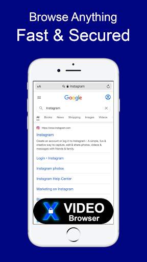 Xvideo Browser: Secure Internet, Private Browser screenshot 3