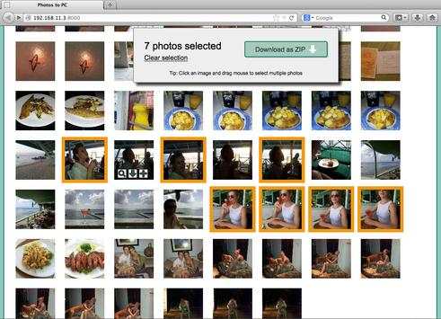 Photos To PC - wifi transfer screenshot 4