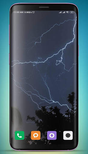 Thunder Storm Lightning Wallpaper HD screenshot 4