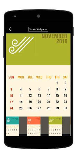2019 Calendar Wallpapers screenshot 7